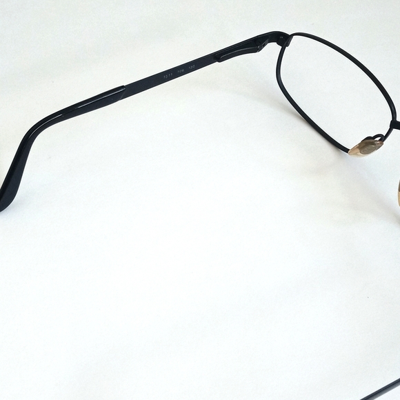 Vintage Giorgio Armani Semi Gloss/ Matte Black Eye Glass Frames 1511 706 130 - Picture 6 of 14